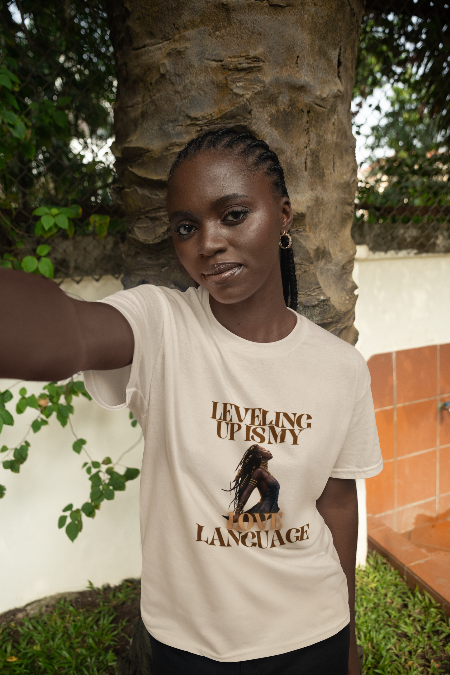 Leveling Up Love Language Trendy Aesthetic Graphic Tee – Soft Oversized Unisex Crewneck T-Shirt