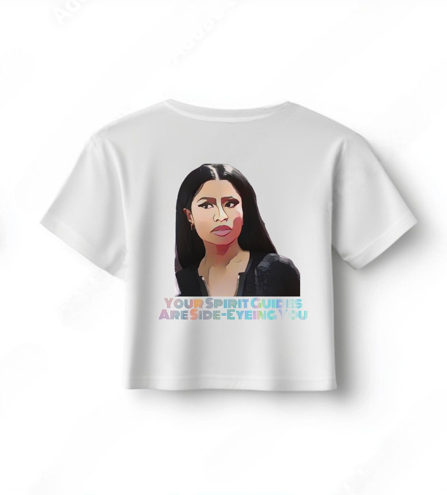 Spirit Guides Side-Eye Trendy Aesthetic Graphic Tee – Soft Oversized Unisex T-Shirt