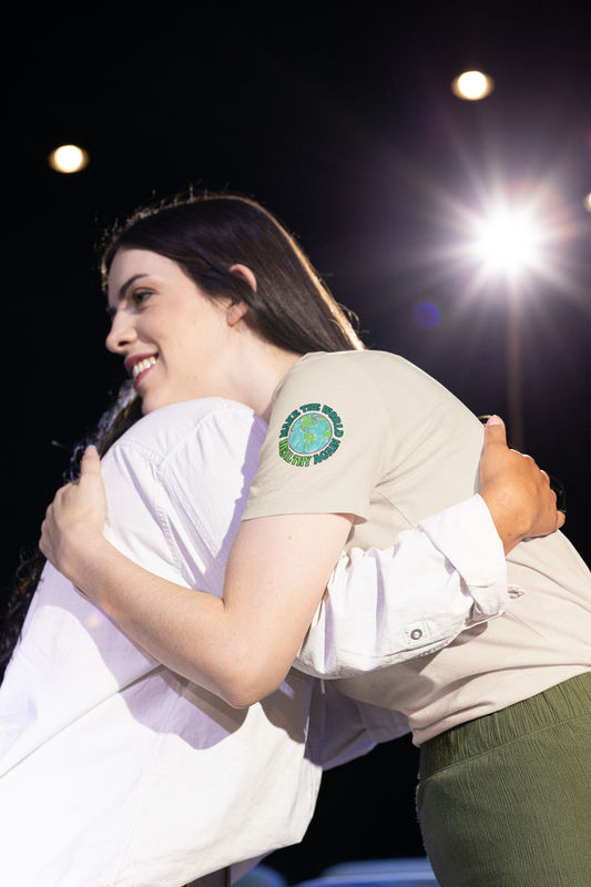 Healthy Earth Trendy Aesthetic Graphic Tee – Soft Oversized Unisex Crewneck T-Shirt