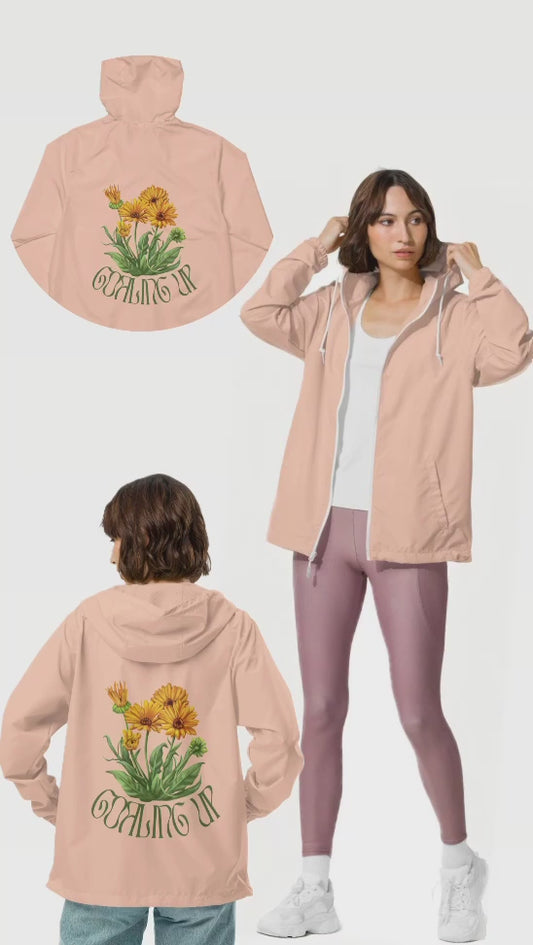 "Goaling Up" - Dusty PINK - Cortavientos