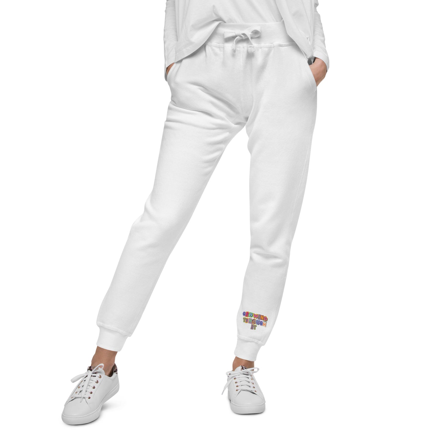 Pantalones deportivos Growing Through it - [BLANCO] - Polar UNISEX