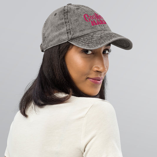 Lavado Vintage - Gorra de Algodón GRIS