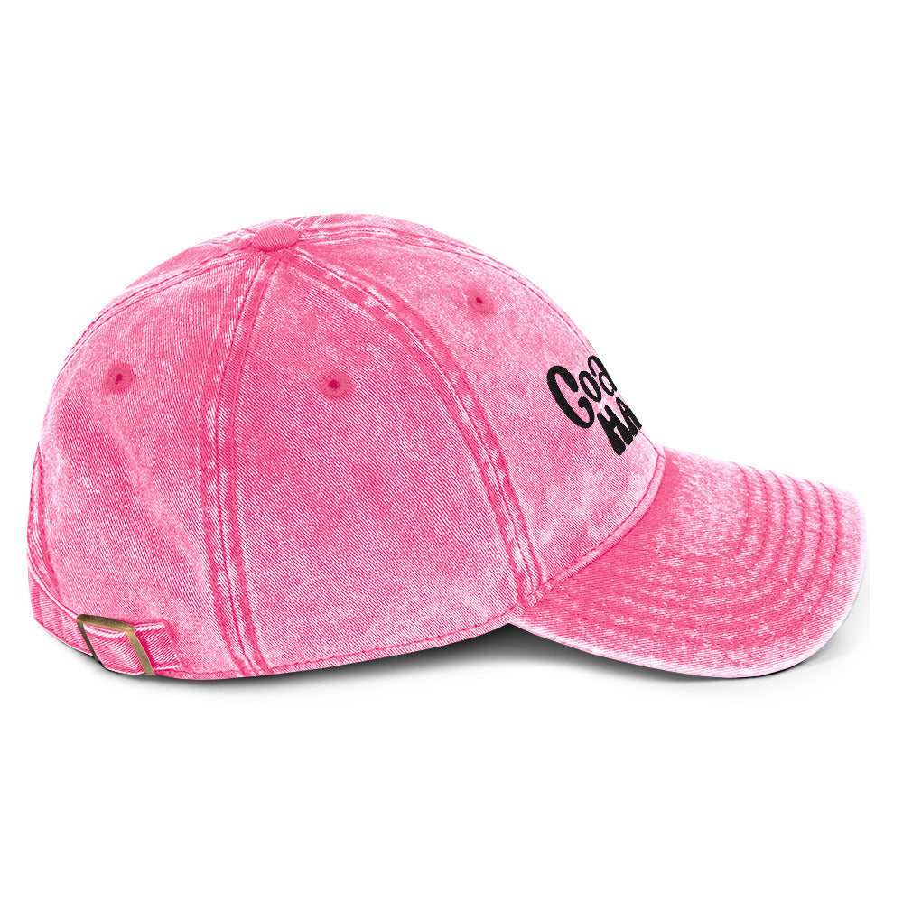 Apuntando duro - PINK Vintage Gorra