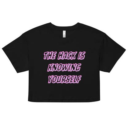 Know Thy Self - Crop Top